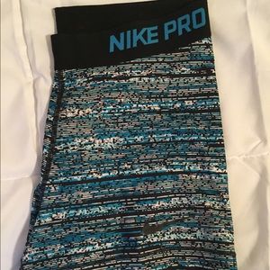 Nike Pro Multicolor Spandex Shorts